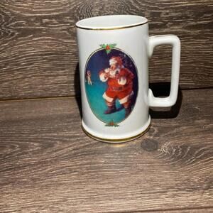1996 Coca Cola Santa clause mug rare